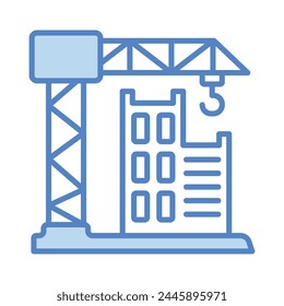 Baustellensymbol Bearbeitbare Vektorillustration