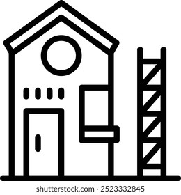 Construction Site Icon. Property Development icon