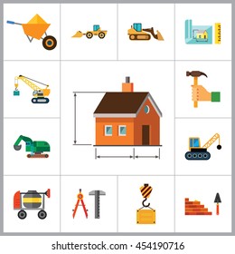 Construction Site Icon Set
