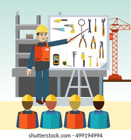 construction site instruction building tool