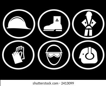 construction site safety symbols