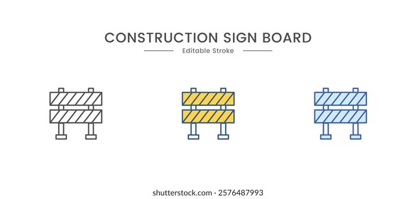 Construction site warning background ,Black and yellow line striped, Caution tape, warning sign vector illustration 