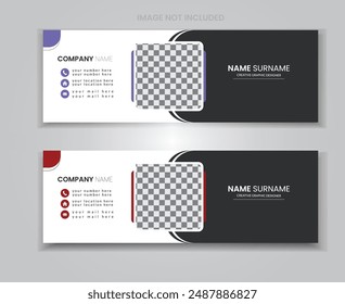 Construction social media cover banner design template. Home improvement web banner template.