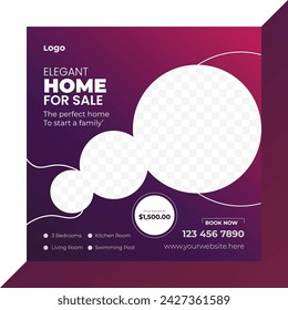 Construction social media post banner, Plumber Service.
