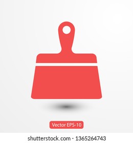 Construction spatula icon