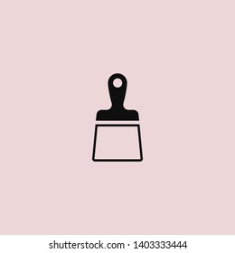 Construction spatula icon. Vector web design