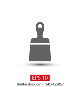 Construction spatula icon. Vector web design