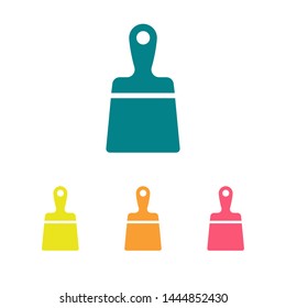 Construction spatula icon. Vector web design