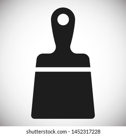 Construction spatula icon. Vector web design