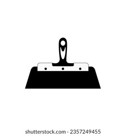 Construction spatula, construction tools, tools for repair, trowel, vector spatula, simple vector illustration