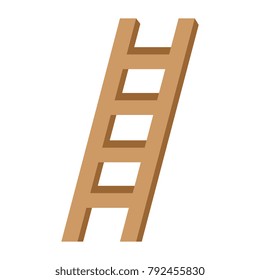 construction stair isolated icon