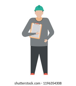 
Construction supervisor to check and balance of laborer activities 
