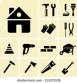 Construction symbol icons