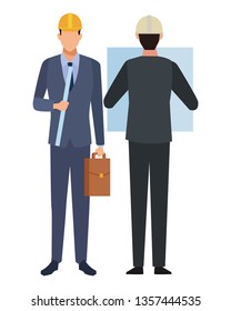 Construction teamwork avatar