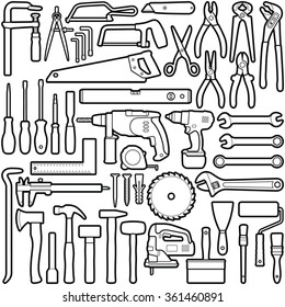 512,799 Tool outline Images, Stock Photos & Vectors | Shutterstock