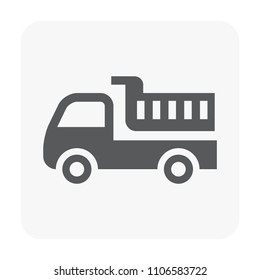 Construction tool and engineering icon on white.