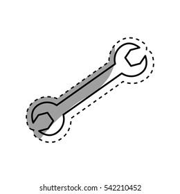 construction tool equipment icon vector illustration graphic design