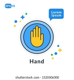 Construction Tool Flat icon . Used For web, logo, mobile app, User Interface and Infographic