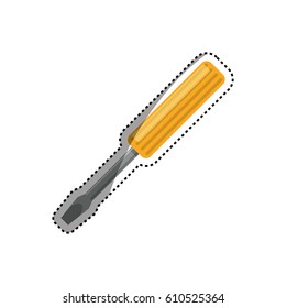 Construction tool isolated icon vector illustration graphic design