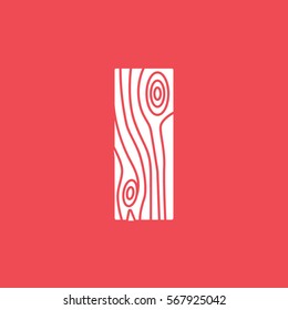 Construction Tool Laminate Parquet Flat Icon On Red Background