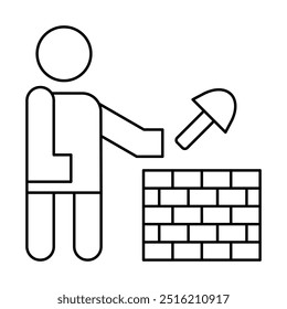 Construction tool of simple icon collections