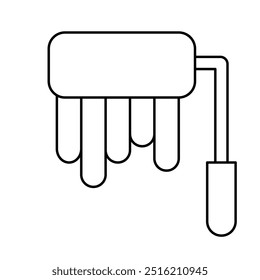 Construction tool of simple icon collections