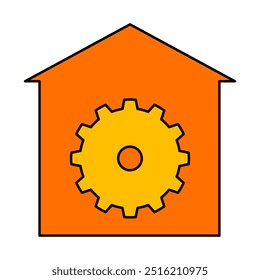 Construction tool of simple icon collections