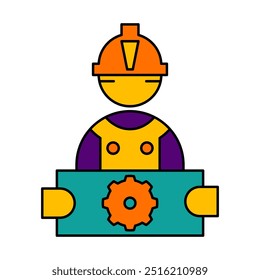 Construction tool of simple icon collections
