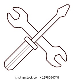 construction tools cartoon