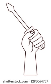 construction tools cartoon