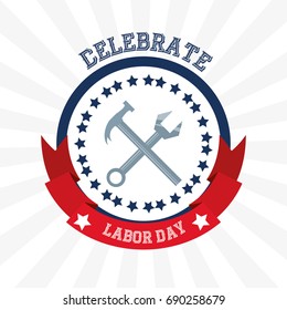 construction tools to celebrate labor day