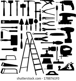 Construction tools collection