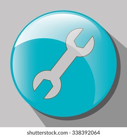 Construction and tools graphic design icons, vector illustration eps10