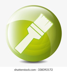 Construction and tools graphic design icons, vector illustration eps10