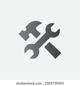 Construction Tools Icon Symbol Illustration Vector