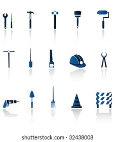 Construction tools icon,Easy tot manipulate, resize or to edit