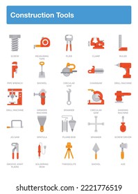 Construction tools Illustration Pack for Web Design, Poster, Brochure, Printing, Advertisement, etc.
