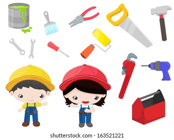 Construction Tools - Kids Set