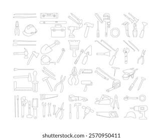 A construction tools vector collection is an essential resource for professionals and designers in the construction industry. These vectors include high-quality illustrations of a wide range of tools