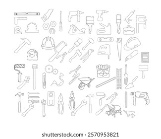 Construction tools vector collection is an essential resource for professionals and designers in the construction industry. These vectors include high-quality illustrations of a wide range of tools,