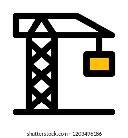 Construction tower crane