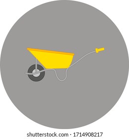 carro de construcción. ilustración para diseño web y móvil.