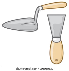 construction trowel