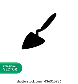 Construction trowel icon