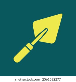 Construction Trowel trendy artwork ravishing abstract vector illustration colorful applicative design.eps