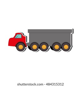 construction truck dump