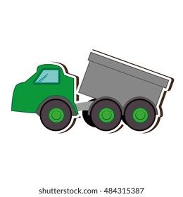 construction truck dump
