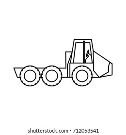 construction truck icon