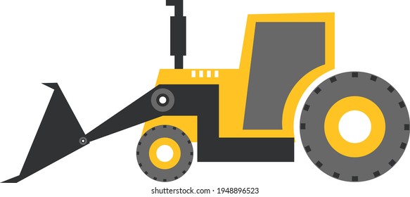 Construction truck icon stock illustration
