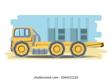 Construction trucks design